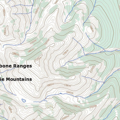 Natural Resources Canada Sekwi Canyon, NT (105P07 Toporama) digital map