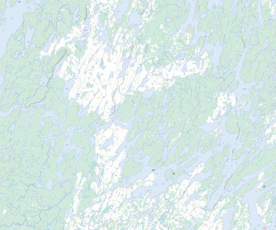 Natural Resources Canada Sennett Lake (053A15 Toporama) digital map