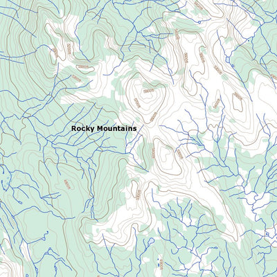 Natural Resources Canada Sentinel Peak, BC (093I13 Toporama) digital map