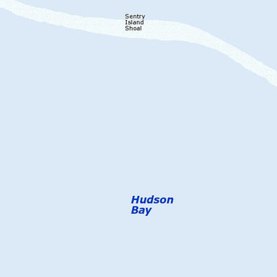 Natural Resources Canada Sentry Island, NU (055F04 Toporama) digital map