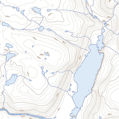 Natural Resources Canada Separation Lake (037F07 Toporama) digital map