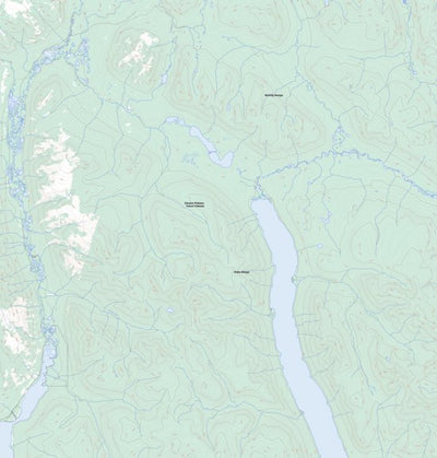 Natural Resources Canada Serpenthead Lake (115G10 Toporama) digital map