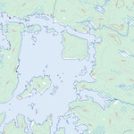 Natural Resources Canada Seseganaga Lake, ON (052J01 Toporama) digital map