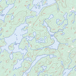 Natural Resources Canada Settee Lake, SK (073P16 Toporama) digital map