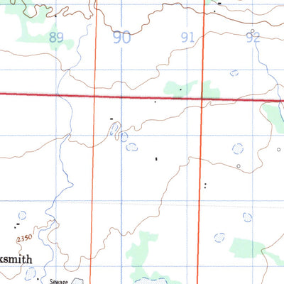 Natural Resources Canada Sexsmith, AB (083M07 CanMatrix) digital map