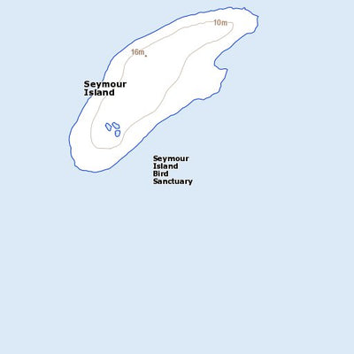 Natural Resources Canada Seymour Island (069B15 Toporama) digital map