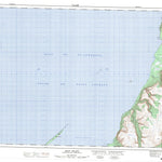 Natural Resources Canada Shag Island, NL (012B15 CanMatrix) digital map