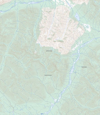 Natural Resources Canada Shale Lake, NT (106A05 Toporama) digital map