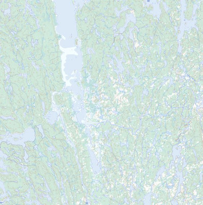 Natural Resources Canada Shark Lake, NT (075C05 Toporama) digital map