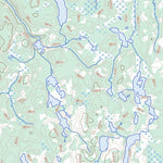 Natural Resources Canada Shark Lake, NT (075C05 Toporama) digital map