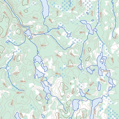 Natural Resources Canada Shark Lake, NT (075C05 Toporama) digital map