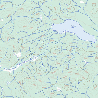 Natural Resources Canada Shass Mountain, BC (093K07 Toporama) digital map