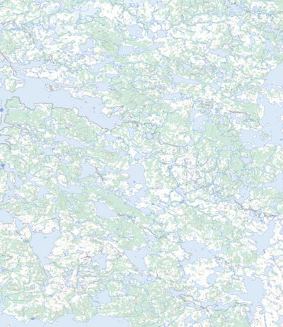 Natural Resources Canada Shaw Lake, NT (086A10 Toporama) digital map