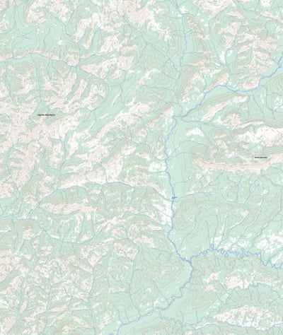Natural Resources Canada Sheep Mountain, YT (116F02 Toporama) digital map