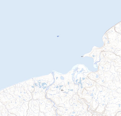 Natural Resources Canada Shellabear Point, NT (088E15 Toporama) digital map