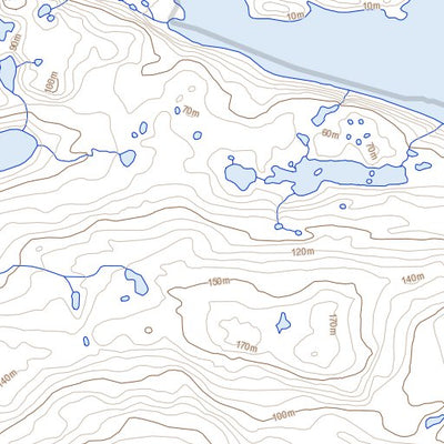 Natural Resources Canada Sherer Inlet, NU (046K15 Toporama) digital map