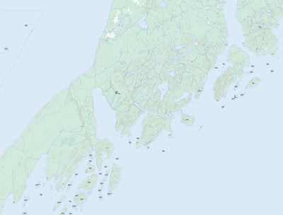 Natural Resources Canada Shesheeb Bay, ON (052A09 Toporama) digital map