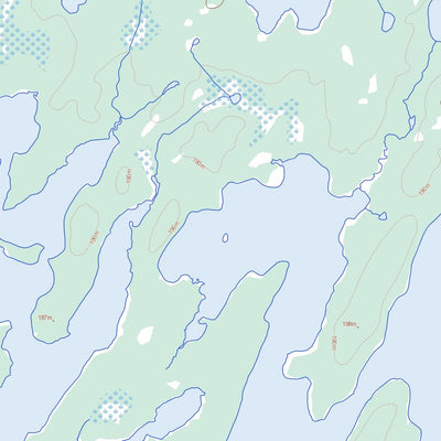 Natural Resources Canada Shibogama Lake, ON (053H09 Toporama) digital map