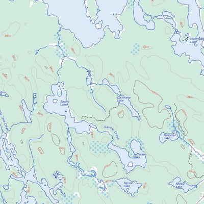 Natural Resources Canada Shining Tree, ON (041P11 Toporama) digital map