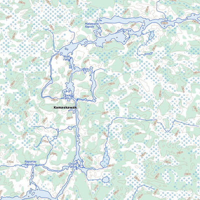 Natural Resources Canada Short Lake, MB (063A01 Toporama) digital map
