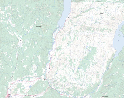 Natural Resources Canada Shuswap Falls, BC (082L07 Toporama) digital map