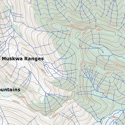 Natural Resources Canada Sicily Mountain, BC (094K02 Toporama) digital map