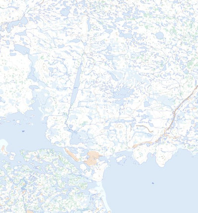 Natural Resources Canada Sid Lake, NT (075I08 Toporama) digital map
