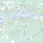 Natural Resources Canada Siltaza Lake, NT (075K04 Toporama) digital map