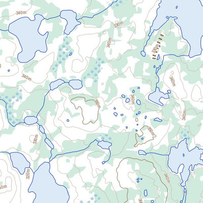Natural Resources Canada Simons Lake, NU (065C09 Toporama) digital map