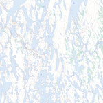 Natural Resources Canada Sinclair Falls, NU (066G15 Toporama) digital map