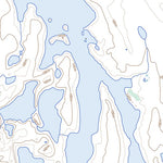 Natural Resources Canada Sinclair Falls, NU (066G15 Toporama) digital map