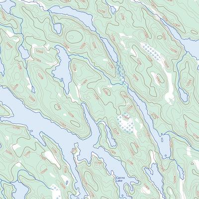 Natural Resources Canada Sisipuk Lake (063N12 Toporama) digital map
