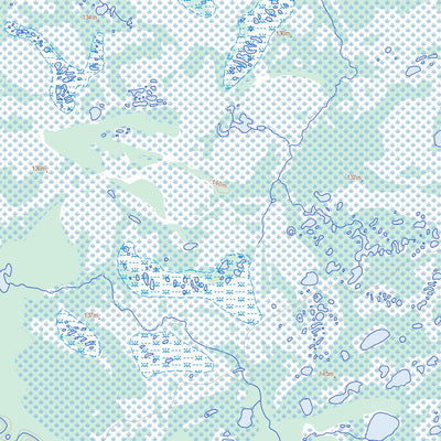 Natural Resources Canada Skene Lake, ON (042J14 Toporama) digital map