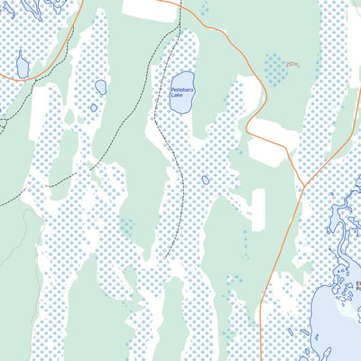 Natural Resources Canada Skownan, MB (062O13 Toporama) digital map