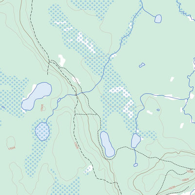 Natural Resources Canada Sled Lake, SK (073J06 Toporama) digital map