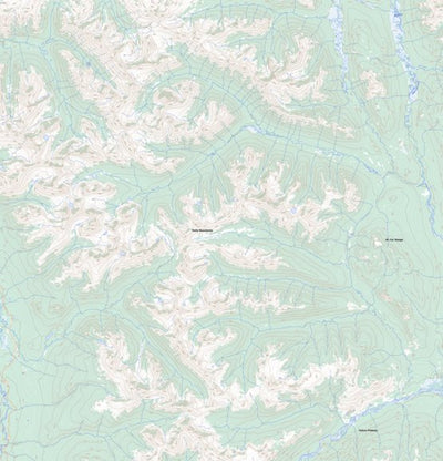 Natural Resources Canada Sleep Creek, YT (105F07 Toporama) digital map