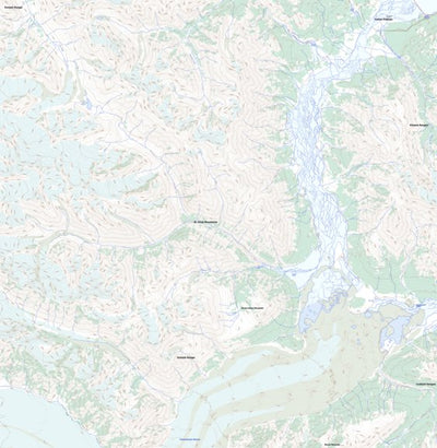 Natural Resources Canada Slims River, YT (115B15 Toporama) digital map