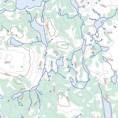 Natural Resources Canada Slow River, NU (065N02 Toporama) digital map