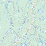 Natural Resources Canada Smalley Lake, SK (074B09 Toporama) digital map