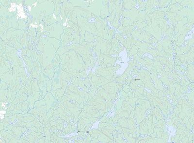 Natural Resources Canada Smoothwater Lake, ON (041P07 Toporama) digital map