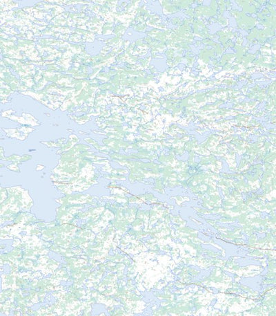 Natural Resources Canada Snake Lake, NT (076D02 Toporama) digital map