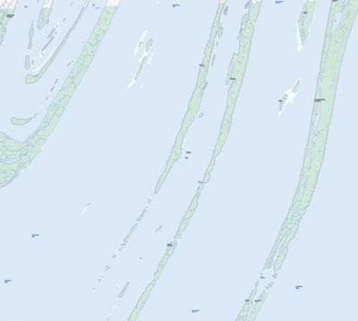 Natural Resources Canada Snape Island, NU (033M14 Toporama) digital map