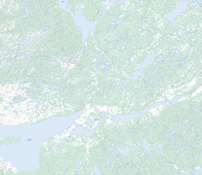 Natural Resources Canada Snegamook Lake, NL (013K11 Toporama) digital map