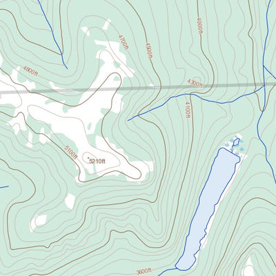 Natural Resources Canada Snowcap Mountain (105L02 Toporama) digital map