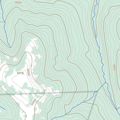 Natural Resources Canada Snowcap Mountain (105L02 Toporama) digital map
