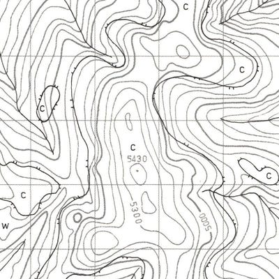 Natural Resources Canada Snowcap Mountain, YT (105L02 CanMatrix) digital map