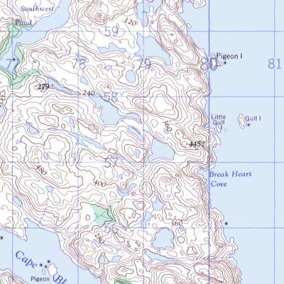 Natural Resources Canada Snug Harbour, NL (003D13 CanMatrix) digital map