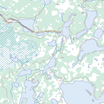 Natural Resources Canada Sombert Lake, MB (053O15 Toporama) digital map