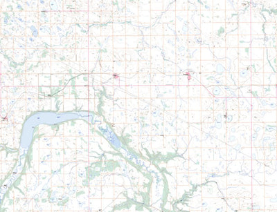 Natural Resources Canada Somerset, MB (062G07 Toporama) digital map