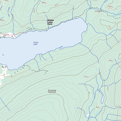 Natural Resources Canada Sorrento, BC (082L14 Toporama) digital map